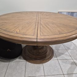 Front gate Bordeaux Expandable Dining Table - Seats 10-12 | Solid Wood | Luxury Quality