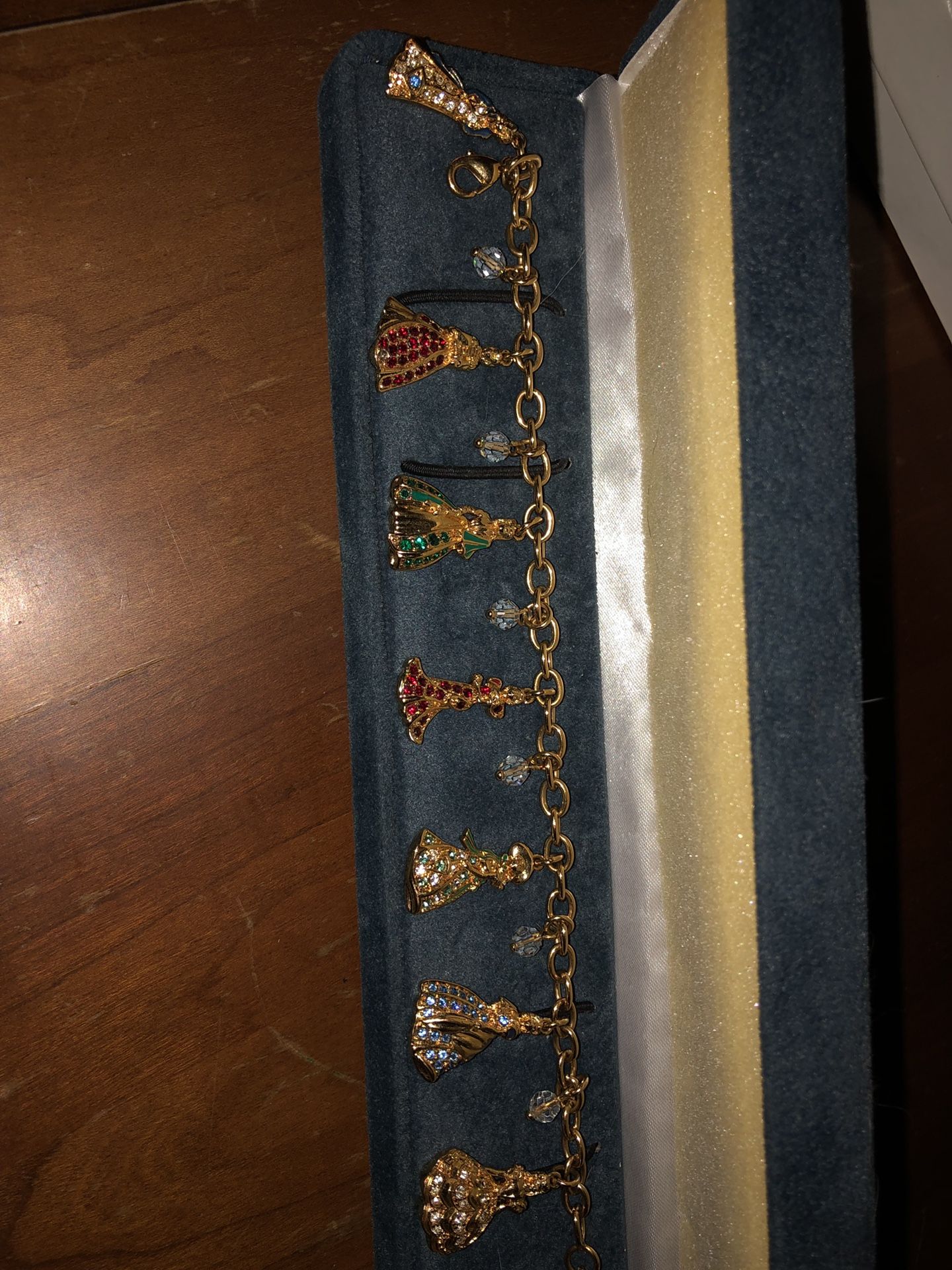 Bradford Exchange Gone with The Wind Charm Bracelet