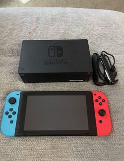 Nintendo switch with dock