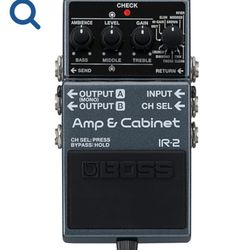 BOSS Amp & Cabinet IR-2