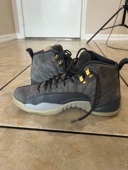 Jordan 12 Retro grey sneakers #sneakers #basketball #jordans