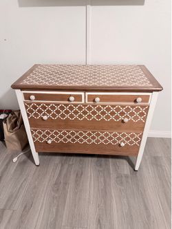 Vintage boho dresser