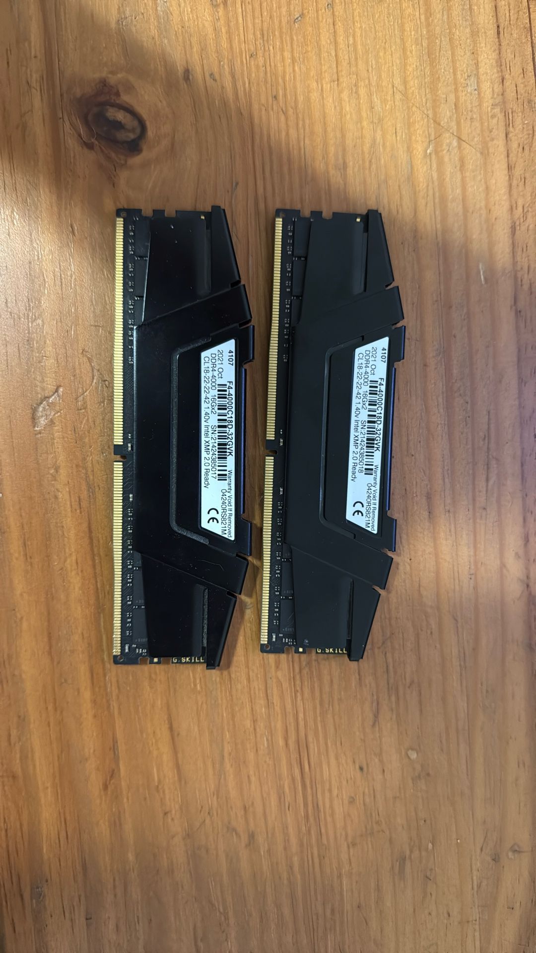 Ripjaws DDR4-4000 32GB(16GB x2)