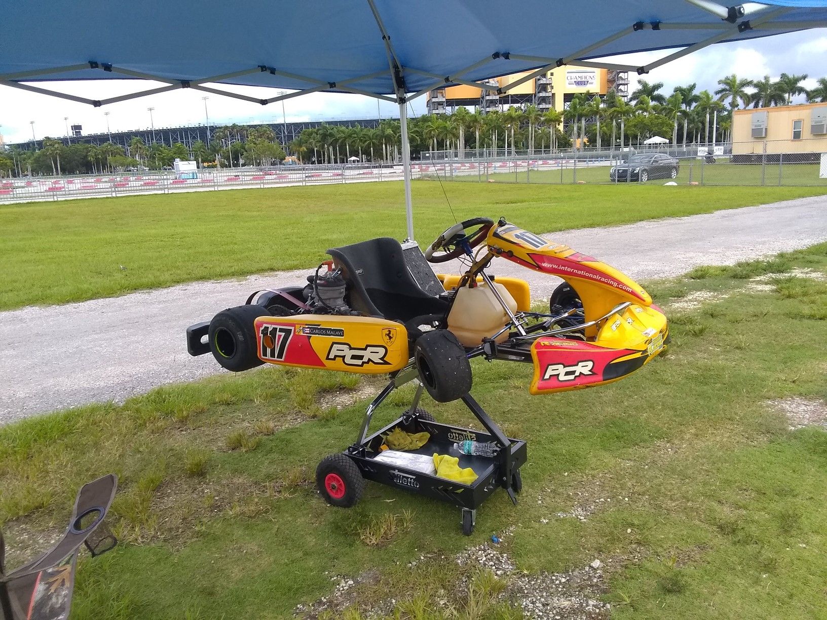 Kart Scuderia PCR MXK3 with PRD Fireball