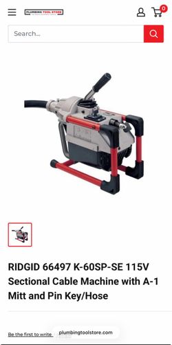 Drain cleaning machine