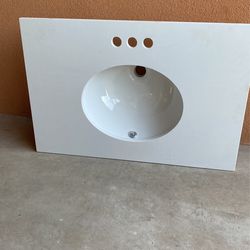 Vanity Top 30” By 20”