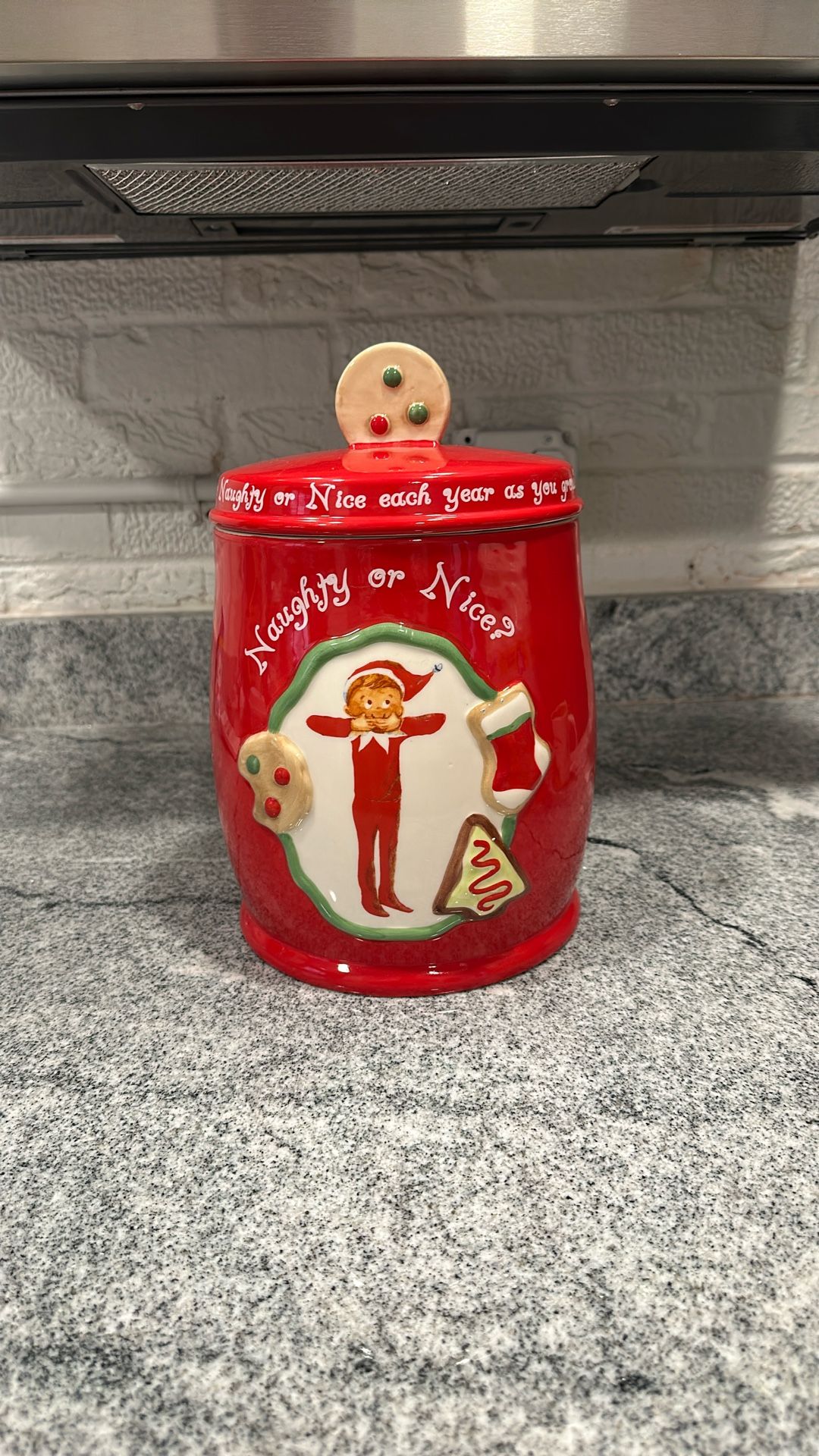 Barnes & Noble -Elf On A Shelf Cookie Jar 