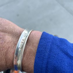 Tiffany And Co. 1837 Silver Cuff Bracelet 