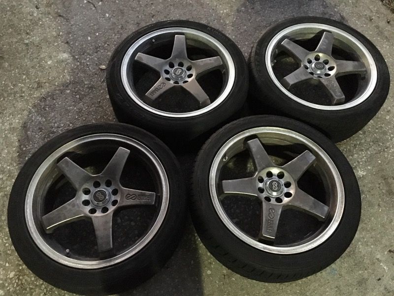 Enkei Ev-5 Wheels/Tires 17x7