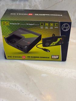Hyperkin RetroN GX - TurboGrafx-16/PC Engine HD Console - HDMI Retro Gaming System w/Wired Controller - Classic 8/16-Bit Games