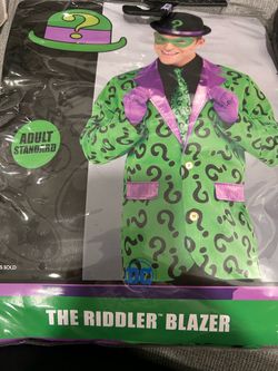 The riddler blazer Halloween costume adult
