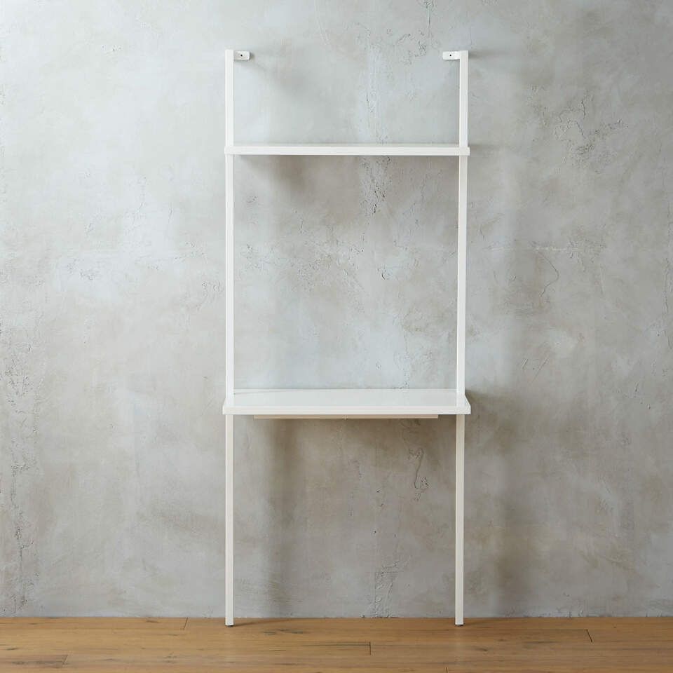 CB2 Wall Shelf Desk