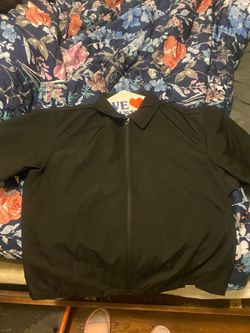 Black zip up shirt
