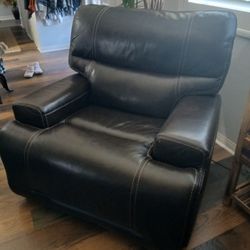 Genuine Leather Recliner