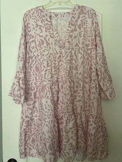 Boho Pink Dress 
