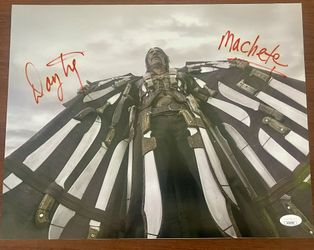 Danny Trejo Signed Autograph Machete 11x14 Photo JSA COA