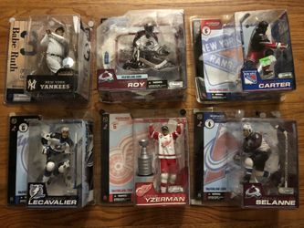 Sports Action Figures (all 6)
