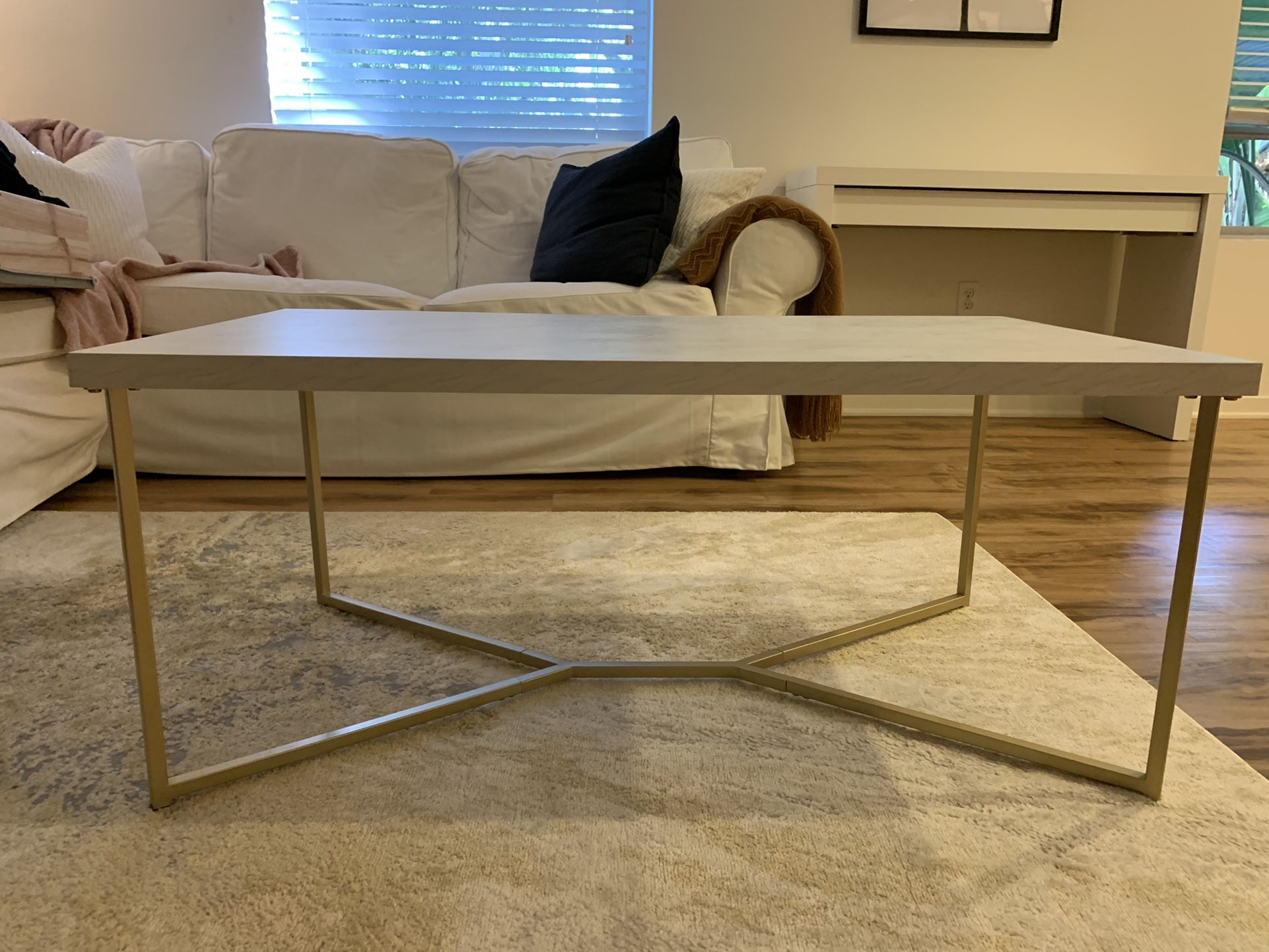 Silver Orchid Coffee Table