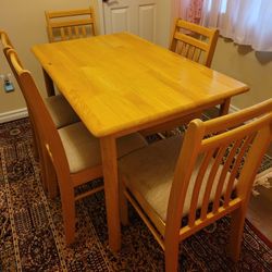 Dining Table With 5 Chairs