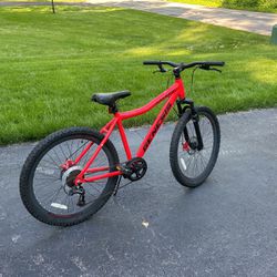 Genesis 26” Saracino Men’s Mountain Bike Red