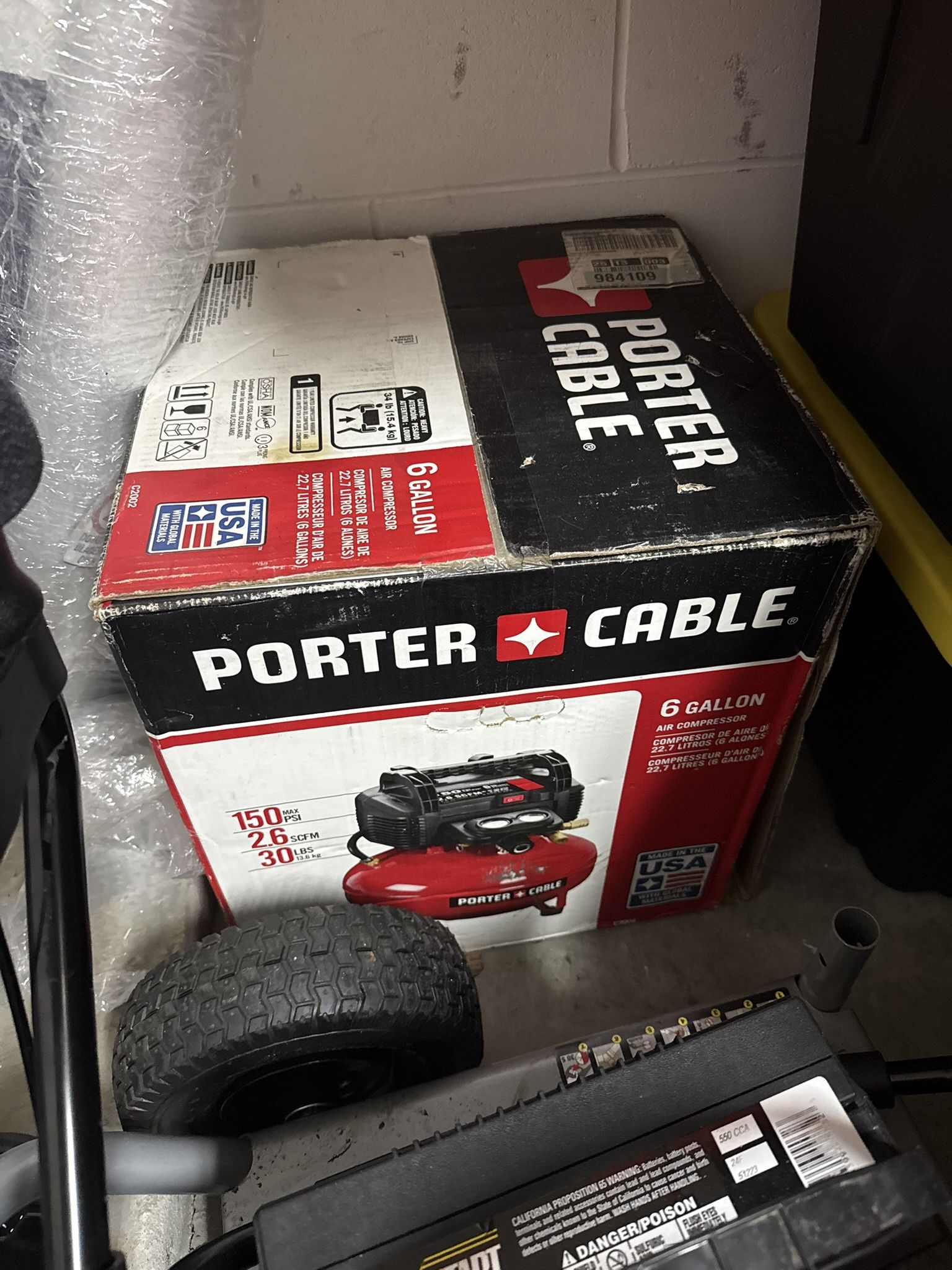 6 Gallon Air Tank Brand New