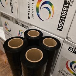 Black Shrink Wrap Plastic Wrap Delivery Available 
