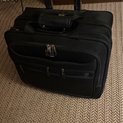 Luggage- Computer Bag Carry On  With Wheels 