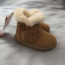 Wonder Nation Baby Girl Faux Suede Boots Size 3 - NWT
