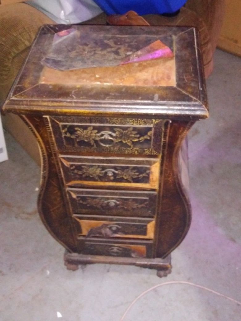 Antique Night Stand Hallway Table