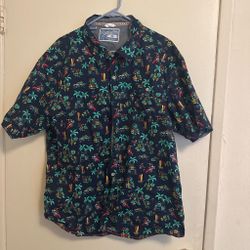 Huntington Beach Club Hawaiian Button-Up Shirt
