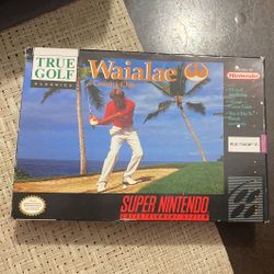 Super Nintendo golf game 