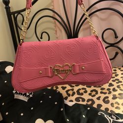 hot pink only juicy flap shoulder bag  