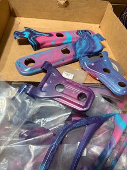 Colorful Hydrographic Dipped Metal Trigger Guards – Bulk Lot