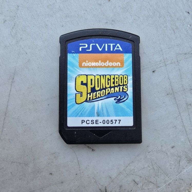 SpongeBob HeroPants PSVITA | Game Card Only