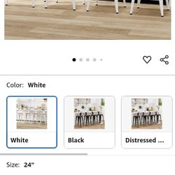 All 4 Bar Stools new in Box White