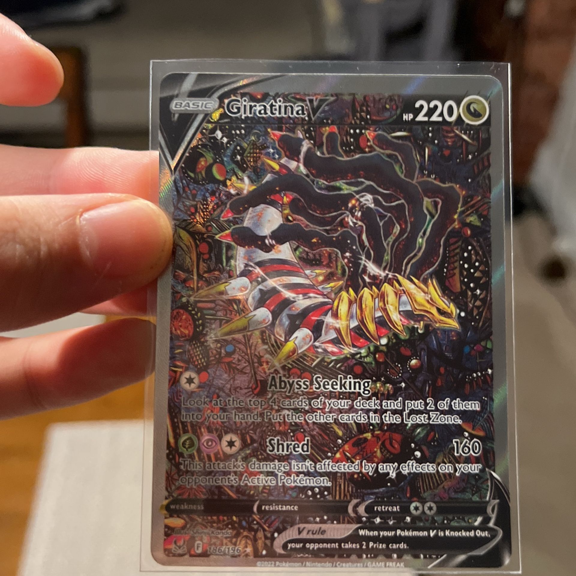 Giratina Pokemon Card