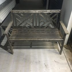 Wooden Bench