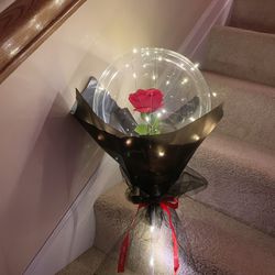 Light Up Rose balloon