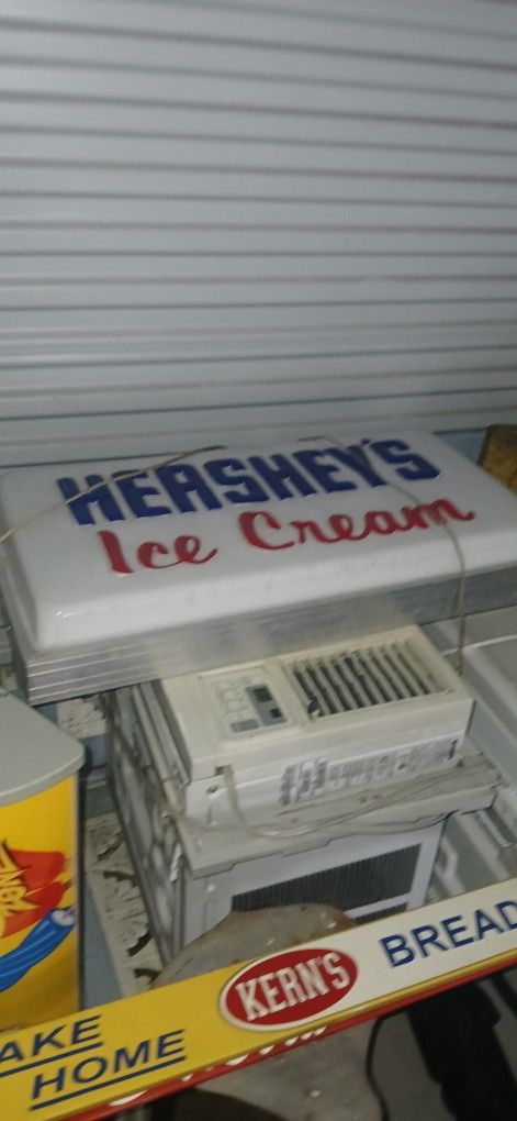 Lighted Ice-cream Signs