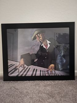 Justin Bua "Piano Man II" (signed by Justin)