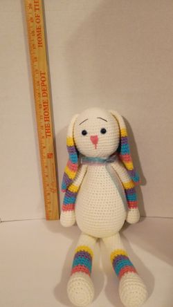 Handmade Crochet Bunny Stuffed Animal