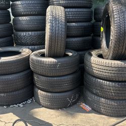 245/65R17 TOYO A SET OF FOUR USED TIRES