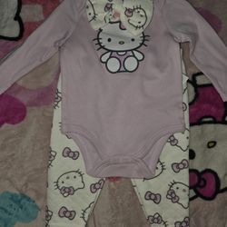 Hello Kitty Baby Outfit