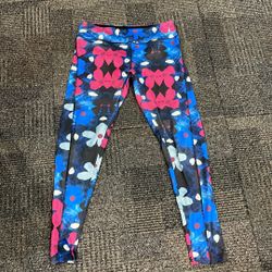 Lularoe Flower Print Large Leggings