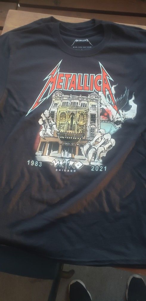 Official Metallica Concert At The Metro Shirt