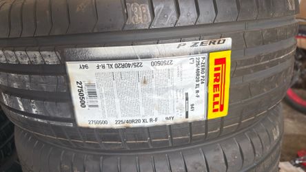 Brand New Pirelli P Zero PZ4 Run Flat Tires 225/40R20 94Y BMW OEM Set of 4