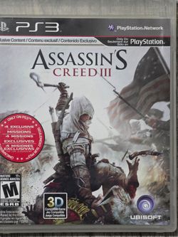 ASSASSINS CREED III FOR PS3 (#3)
