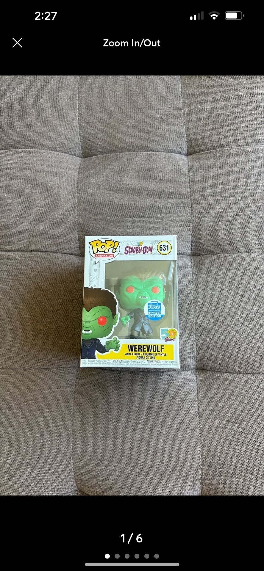 Werewolf Scooby Doo Funko Pop