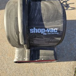 SHOP VAC Portable Blower:1800 cfm,On RollingWheelExtendable Handle,3 Speed,120V,Commercial Air move