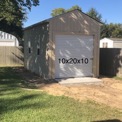 10x20x10 Shed